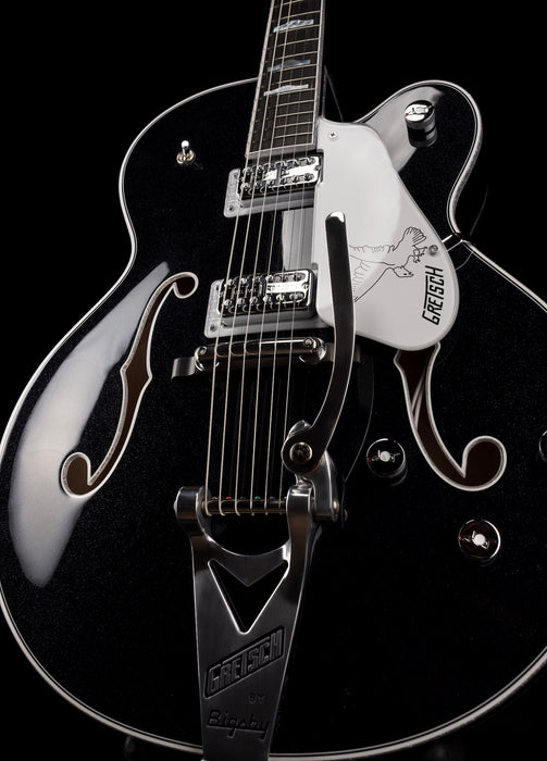 Gretsch Custom Shop Masterbuilt Stephen Stern G6136-CS Black Metallic Falcon Electric Guitar