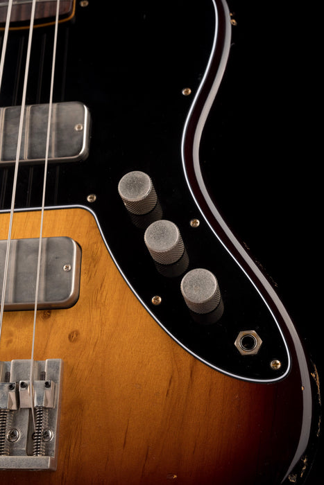 Fano Oltre JM4 Bass Medium Distress Tobacco Burst with Gig Bag