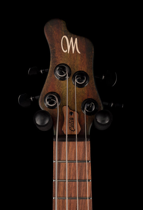 Mayones Cali4 Flame Maple TEW Top Trans Custom Color Matt Finish with Case