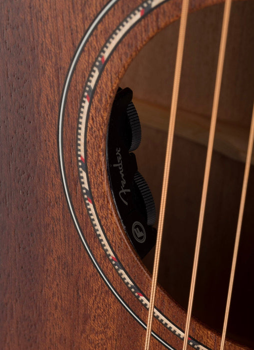 Fender Paramount PS-220E Parlor Aged Cognac Burst with Case