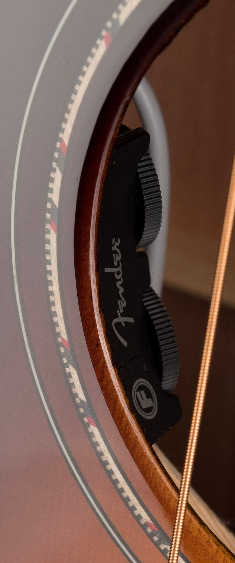 Used Fender Paramount PD-220E Dreadnought 3-Color Vintage Sunburst wit ...