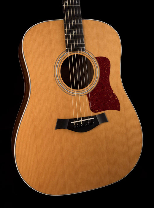 Pre Owned Taylor 210e DLX Natural Acoustic Electric Guitar With OHSC