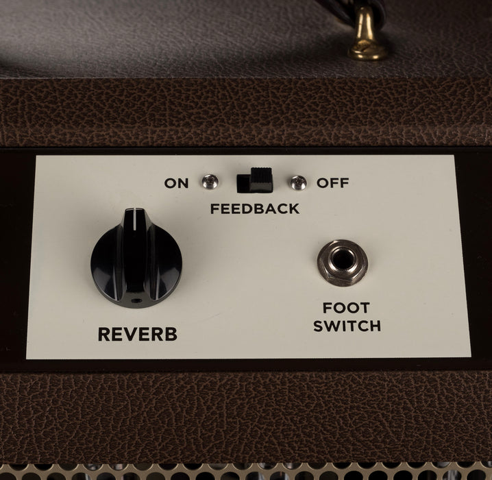 Pre Owned Magnatone Varsity Reverb Brown Guitar Amp Combo