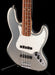 Used 2019 Fender Player Jazz Bass Modded Silver With Gig Bag