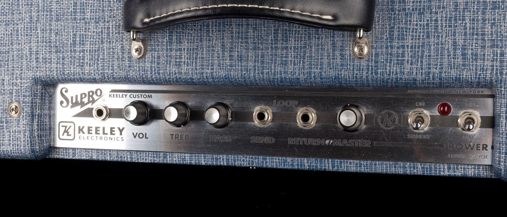 Used Supro 1970RK Keeley Custom 1x10" 25-watt Tube Guitar Amp Combo