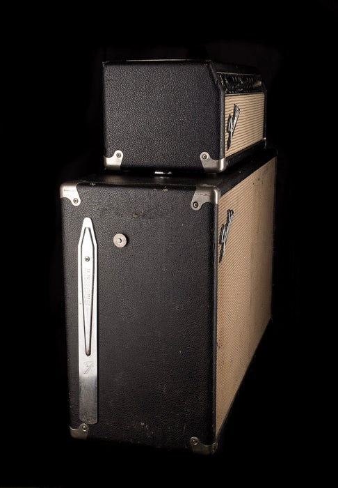 Pre Owned 1965 Fender Bassman Head and Matching 2x12 Cab