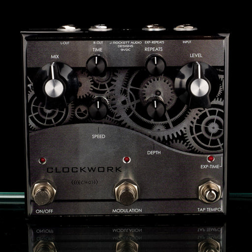 Used J Rockett Audio Designs Clockwork Echo Guitar Effect Pedal With Box