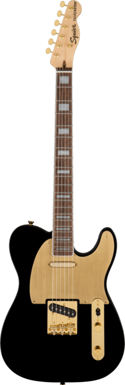 Squier 40th Anniversary Telecaster Gold Edition Black Electric Squier 40th Anniversary Telecaster Gold Edition Black Electric