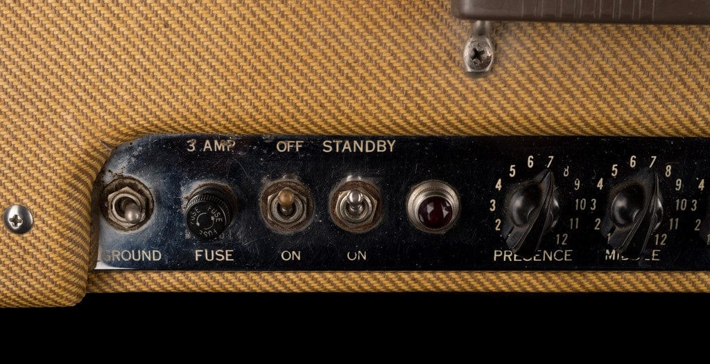 Vintage 1959 Fender Bassman Tweed Guitar Amp Combo
