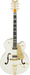 Gretsch G6136-55 Vintage Select Edition '55 Falcon Hollow Body with Cadillac Tailpiece Solid Spruce Top Vintage White Lacquer Electric Guitar