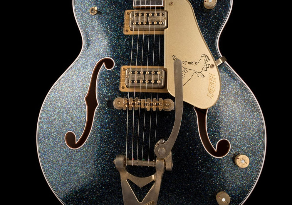 Pre-Owned 2022 Gretsch Custom Shop Masterbuilt Stephen Stern G6136CS Holoflake Falcon with OHSC