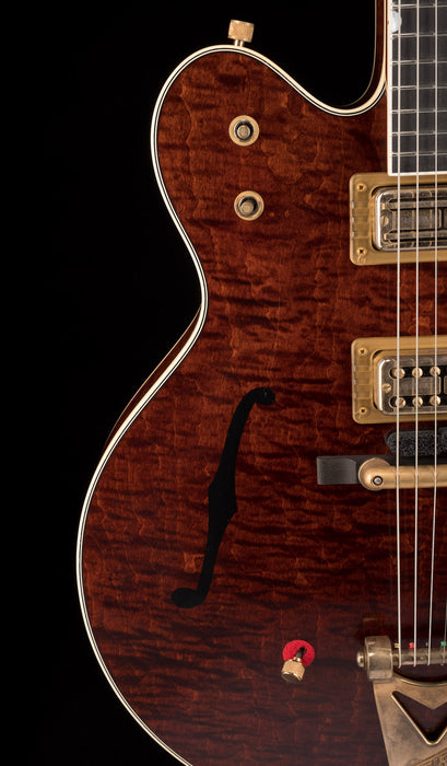 vGretsch Custom Shop Masterbuilt Stephen Stern G6122-66 1966 Country Gentleman Relic Walnut Stain