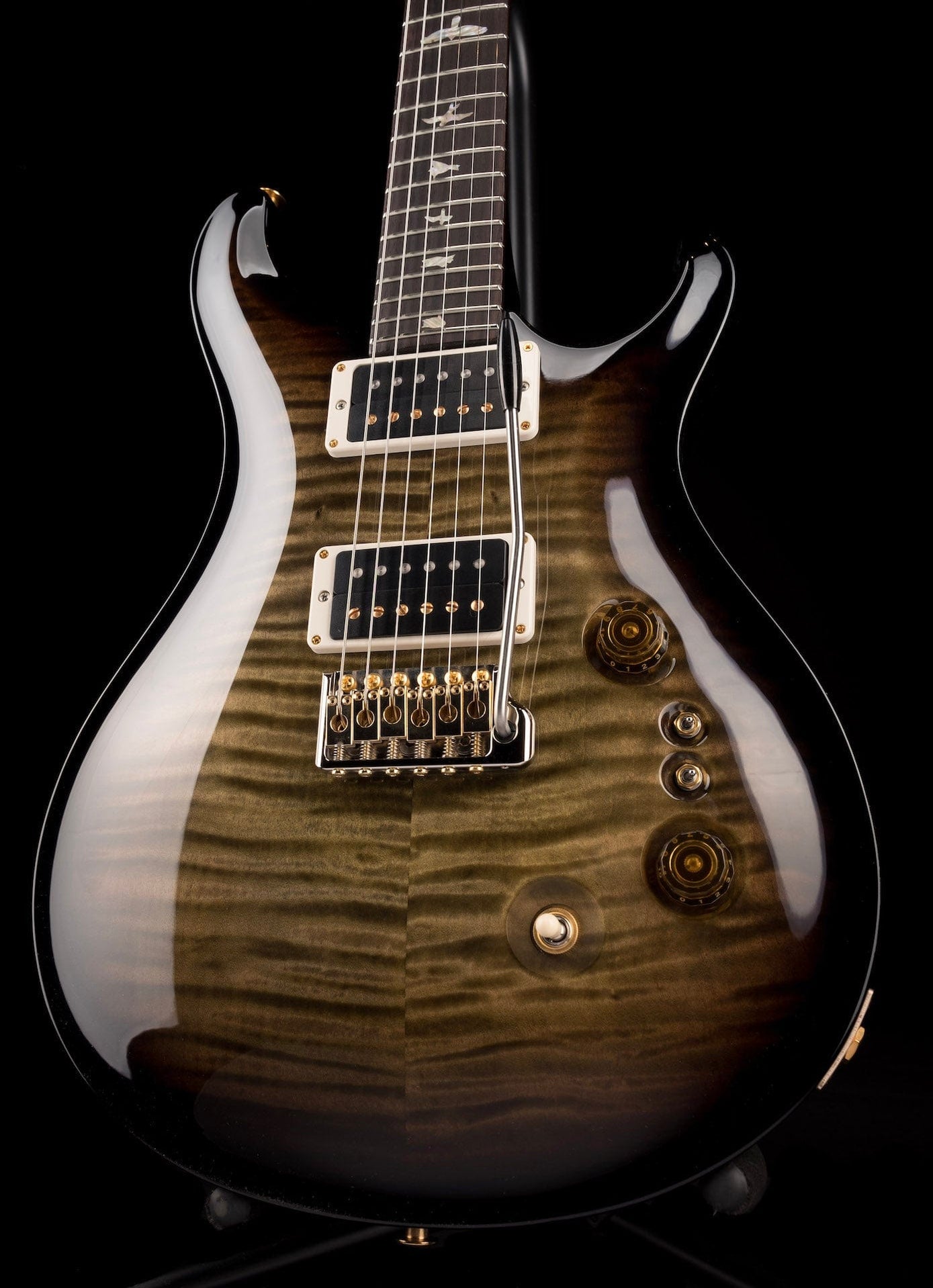 PRS Core 35th Anniversary Custom 24 10 Top Custom Color Faded Olive Sm ...