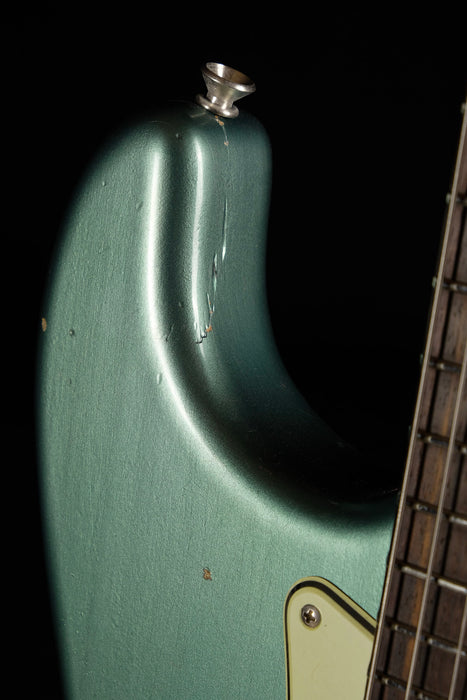 Fender Custom Shop 1963 Stratocaster Journeyman Relic Faded Aged Sherwood Green Metallic