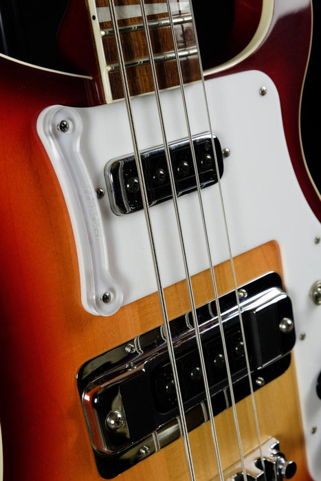 Used 2014 Rickenbacker 4003 Stereo Bass Guitar FireGlo with OHSC