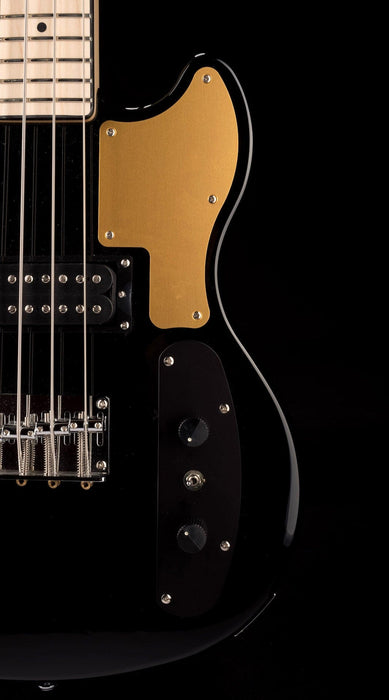 Used Eastwood Hooky Bass 4 Pro Black with Gig Bag