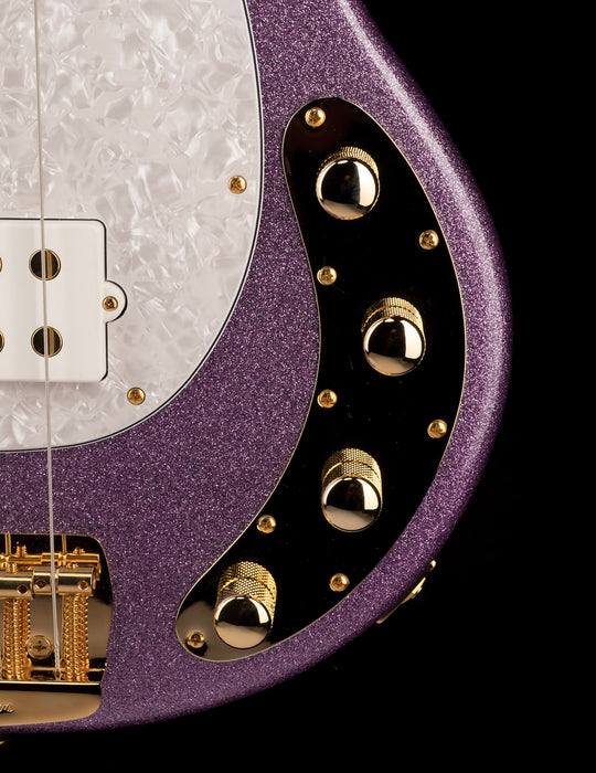 Ernie Ball Music Man StingRay Special Amethyst Sparkle Roasted Maple With Case
