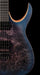 Mayones Duvell Elite 6 Dirty Purple Blue Burst Electric Guitar With Soft Case