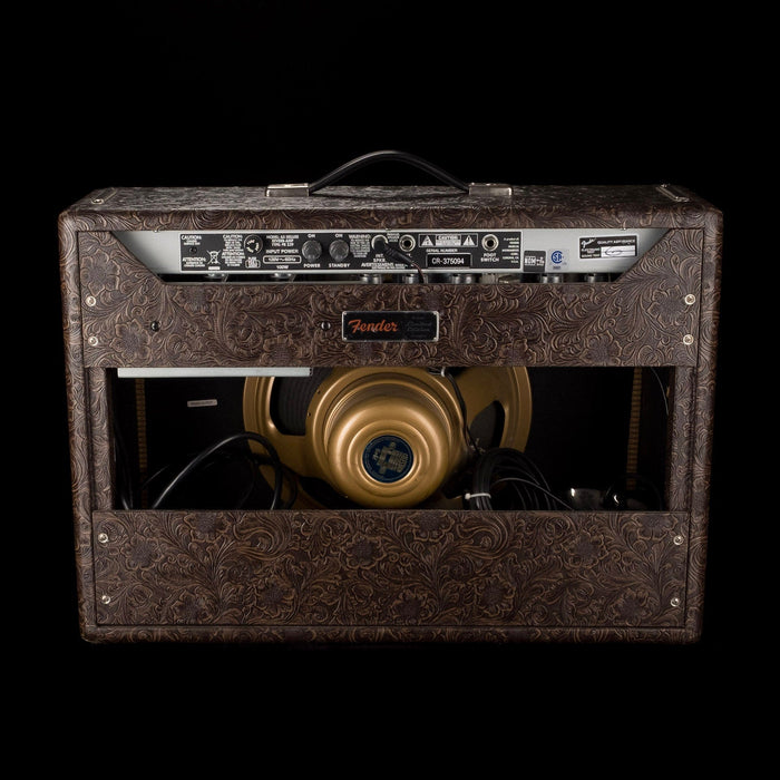 Used Fender Limited Edition '65 Deluxe Reverb Western Wheat Guitar Amp Combo