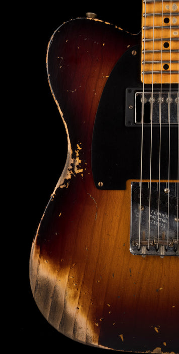 Used Fender Custom Shop Limited Edition 1951 Telecaster HS Heavy Relic Wide Fade 2-Tone Sunburst with OHSC