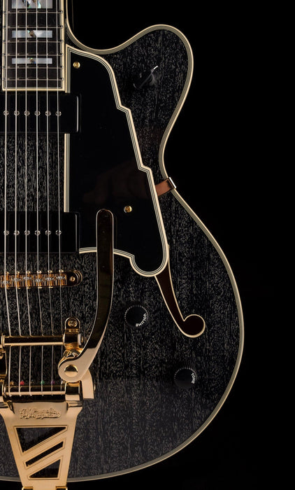 Pre Owned D'Angelico Excel '59 Black Dog With Tremolo With OHSC