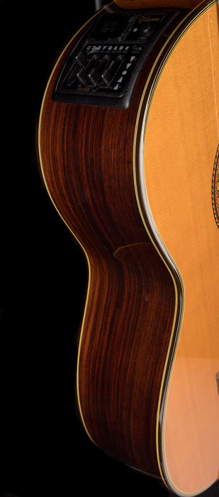 Pre Owned 2005 Takamine EC132SC Nylon Acoustic Guitar With HSC