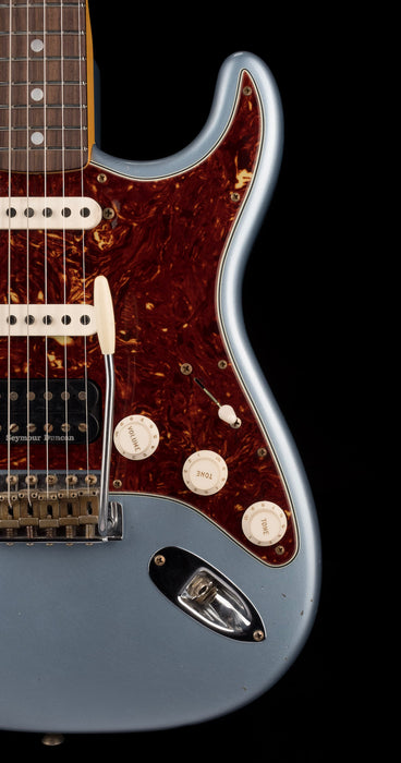 Fender Custom Shop Masterbuilt Austin MacNutt 1965 Stratocaster HSS Journeyman Relic Blue Ice Metallic