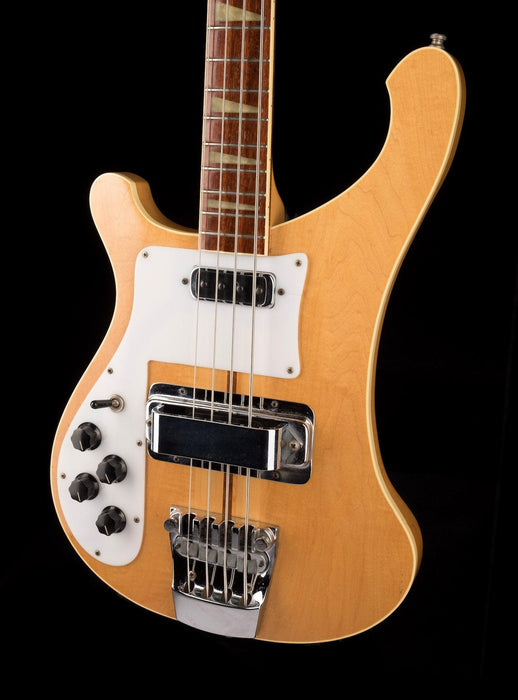 Pre Owned 1974 Rickenbacker 4001 Bass Maple Glo With HSC - Duffy Snowhill3