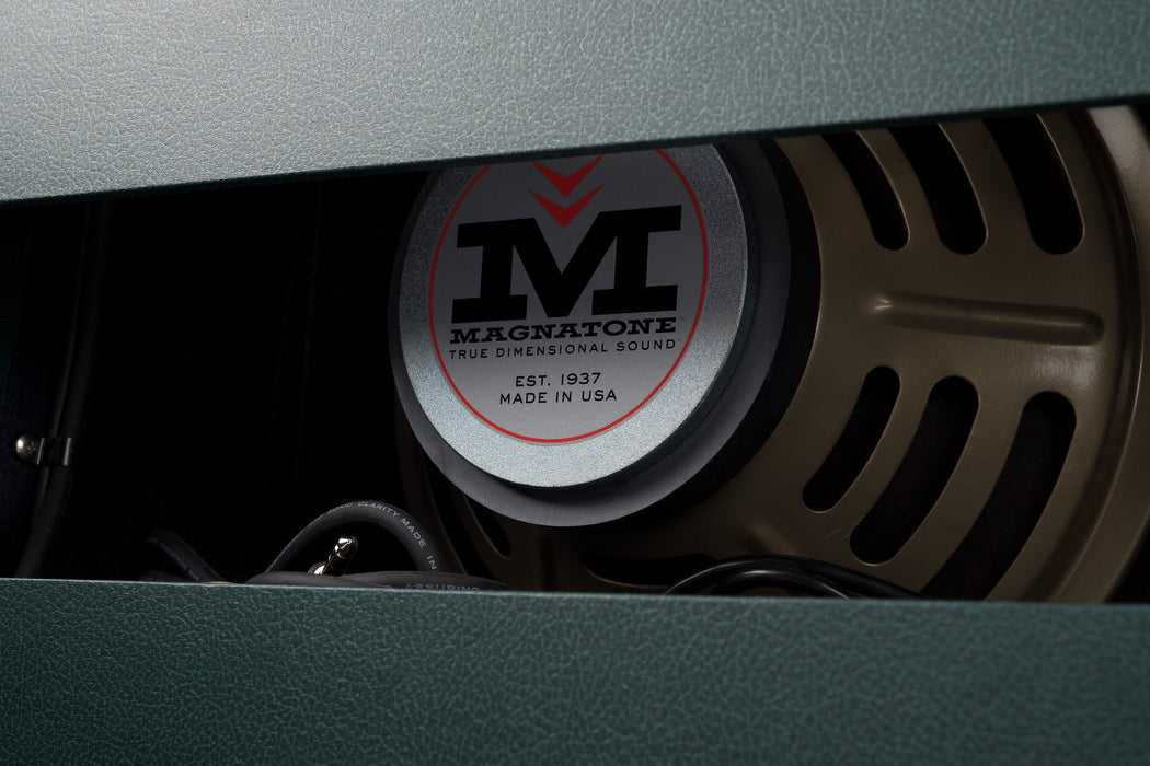 Magnatone Special Edition Twilighter Mono Dark Green with Wheat Grill Guitar Amp Combo