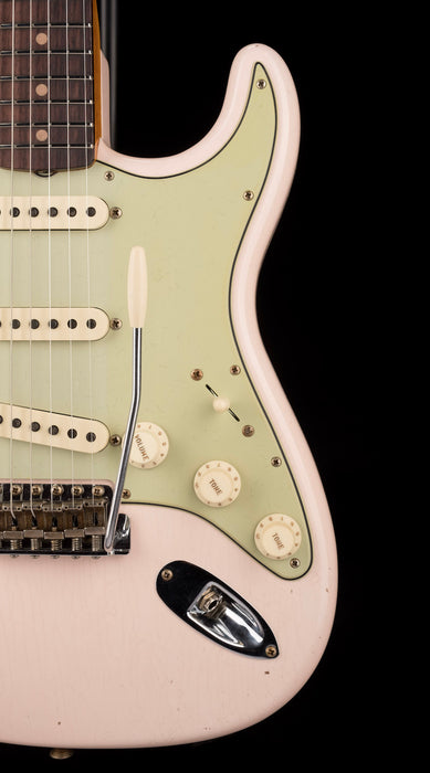 Fender Custom Shop 1960 Stratocaster Journeyman Relic Super Faded Aged Shell Pink