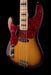 Used Parts P-Bass 1951-style Left-Handed Sunburst Bass With Gig Bag