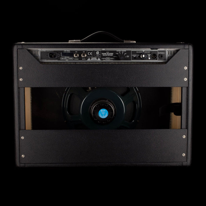 Used Fender Tone Master Deluxe Reverb Black Guitar Amp Combo