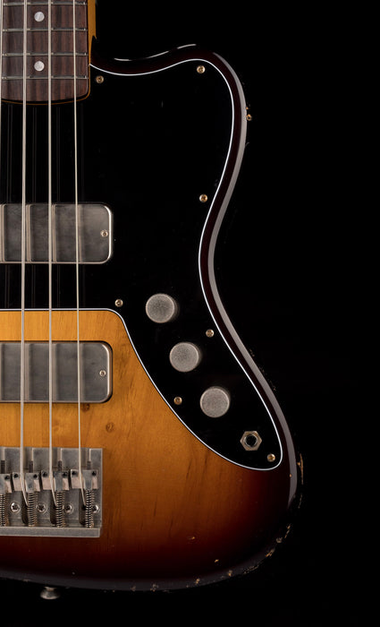 Fano Oltre JM4 Bass Medium Distress Tobacco Burst with Gig Bag