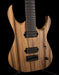 Mayones Duvell BL 7 String 27" Baritone Black Limba Trans Natural Matt Finish
