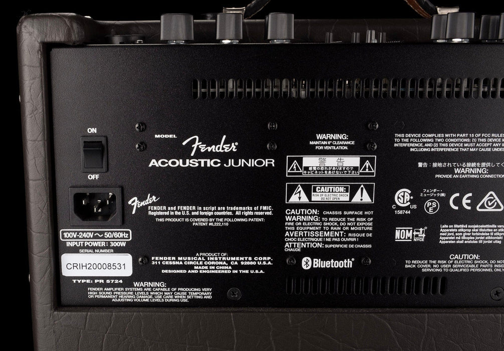 Used Fender Acoustic Junior Guitar Amp Combo