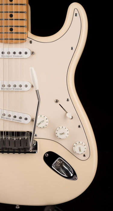 Used 2003 Fender American Stratocaster Seymour Duncan Pickups Olympic White With OHSC