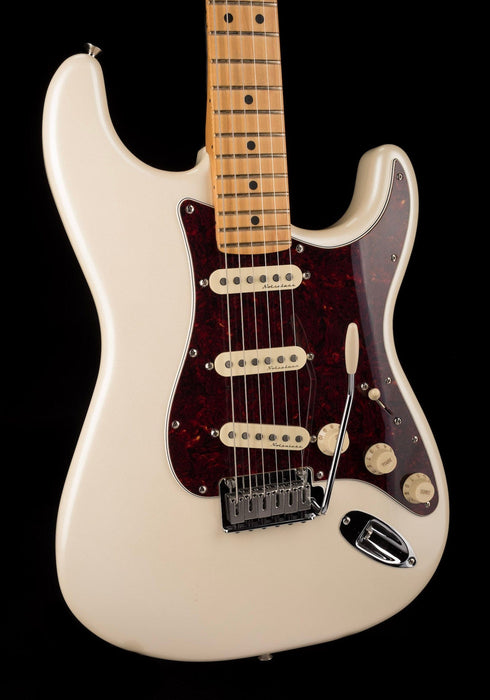 Used Fender Player Plus Stratocaster Olympic Pearl with Gig Bag