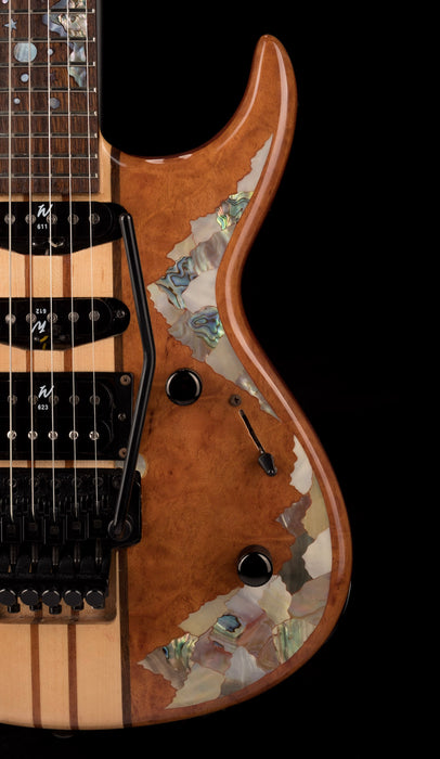 Pre Owned Planets HSS With Floyd Rose Brown Electric Guitar With Case