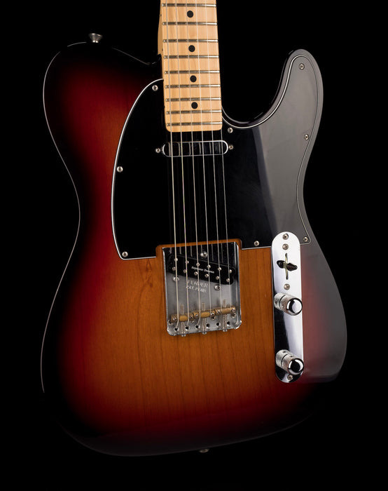 Pre Owned 2015 Fender American Special Maple Neck Telecaster 3-Tone Sunburst With HSC