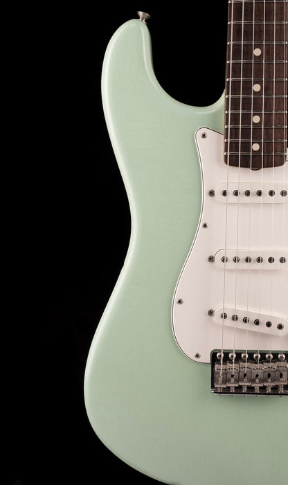 Used Fender Custom Shop Masterbuilt Greg Fessler 1960 Stratocaster Closet Classic Aged Surf Green with Abby Handwound Pickups