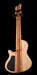 Mayones Cali4 Bass 17.5" Scale  Walnut Top/Swamp Ash Body Trans Natural Finish with Case