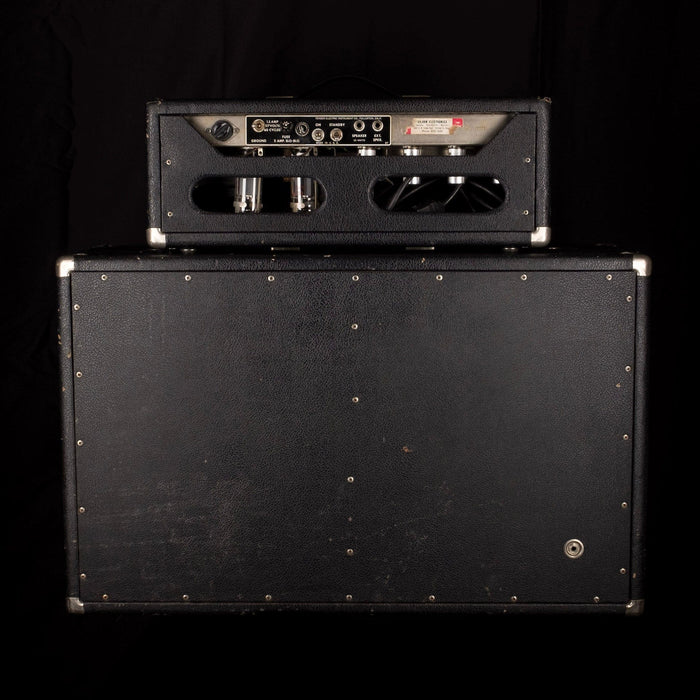 Pre Owned 1965 Fender Bassman Head and Matching 2x12 Cab