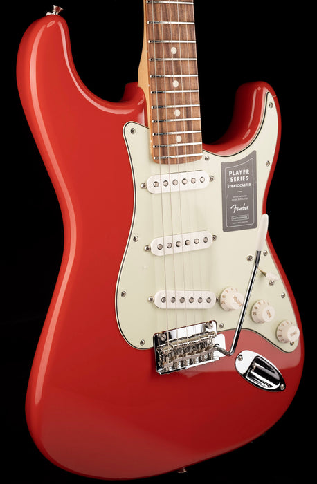 Fender Limited Edition Player Strat Pau Ferro Fingerboard Fiesta Red Electric Guitar