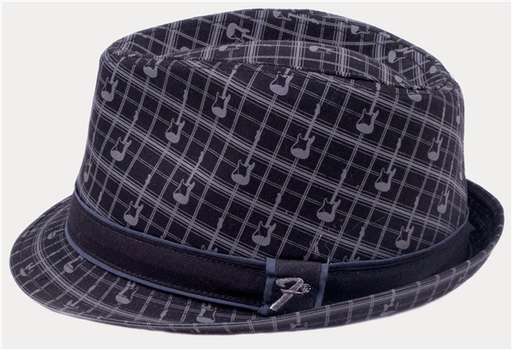 Fender Fedora Fender Axe Plaid Blk S/M