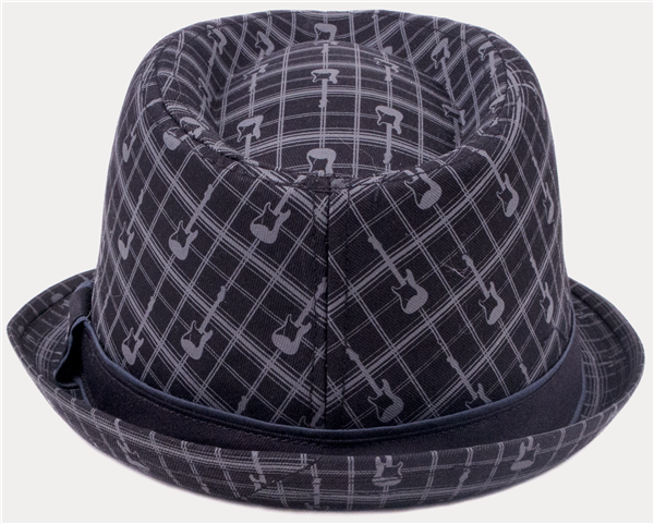 Fender Fedora Fender Axe Plaid Blk S/M