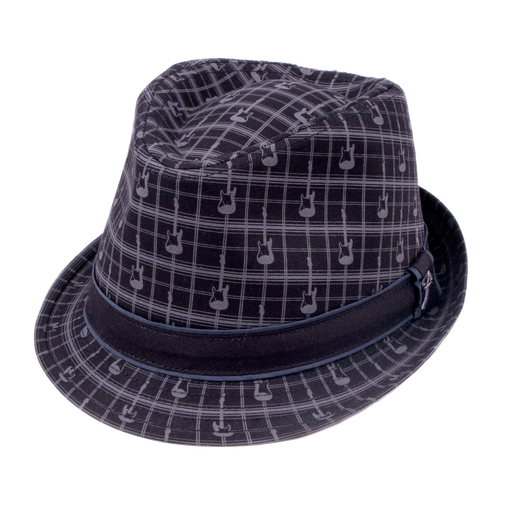 Fender Fedora Fender Axe Plaid Blk S/M