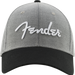 Fender Hipster Dad Hat Gray and Black One Size Fits Most