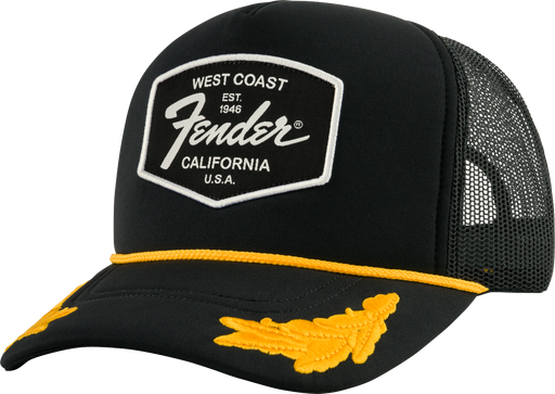 Fender Scrambled Eggs Hat Black