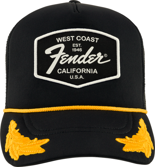 Fender Scrambled Eggs Hat Black