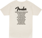 Fender World Tour T-Shirt Vintage White S